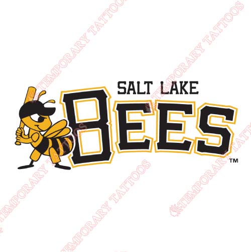 Salt Lake Bees Customize Temporary Tattoos Stickers NO.7706